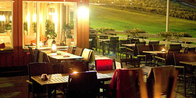 bild på uteservering